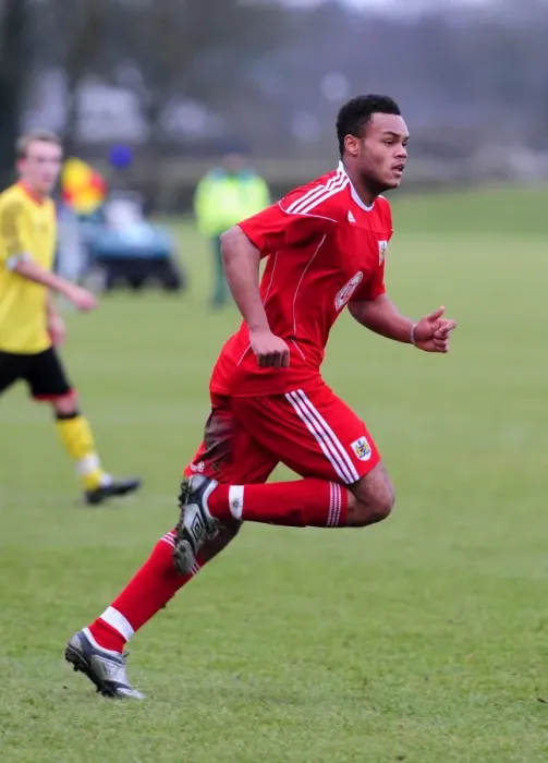 Framed Print : A Glimpse into the Future: Bristol City U18s vs. Watford U18s - Season 10-11