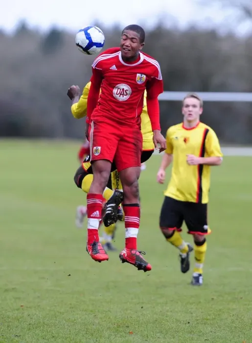 Framed Print : A Glimpse into the Future: Bristol City U18s vs. Watford U18s - Season 10-11