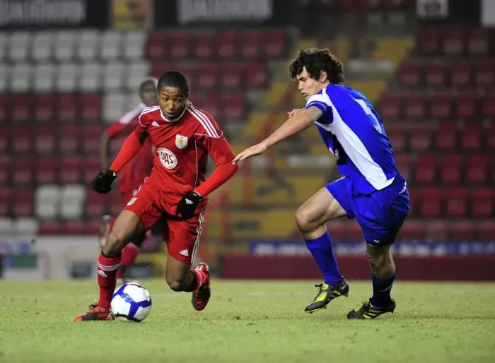 Framed Print : A Glimpse into the Future: Bristol City U18s vs Birmingham City U18s - Season 10-11