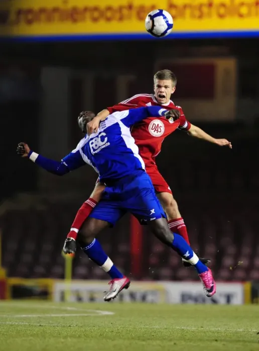 Framed Print : A Glimpse into the Future: U18 Clash - Bristol City vs. Birmingham City (Season 10-11)