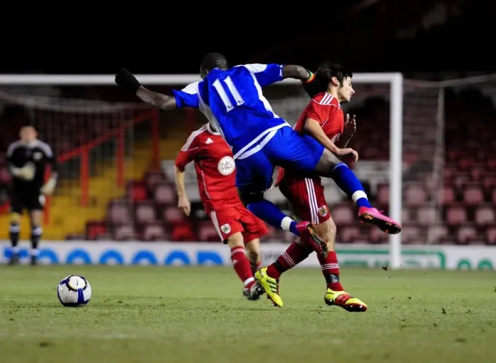 Framed Print : A Glimpse into the Future: U18 Clash - Bristol City vs Birmingham City, Season 10-11