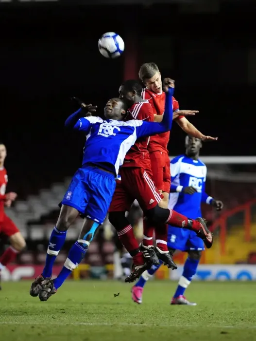 Framed Print : A Glimpse into the Future: U18 Clash - Bristol City vs Birmingham City