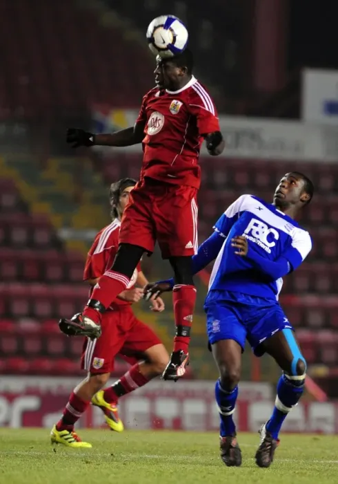 Framed Print : A Glimpse into the Future: U18 Clash - Bristol City vs Birmingham City, Season 10-11