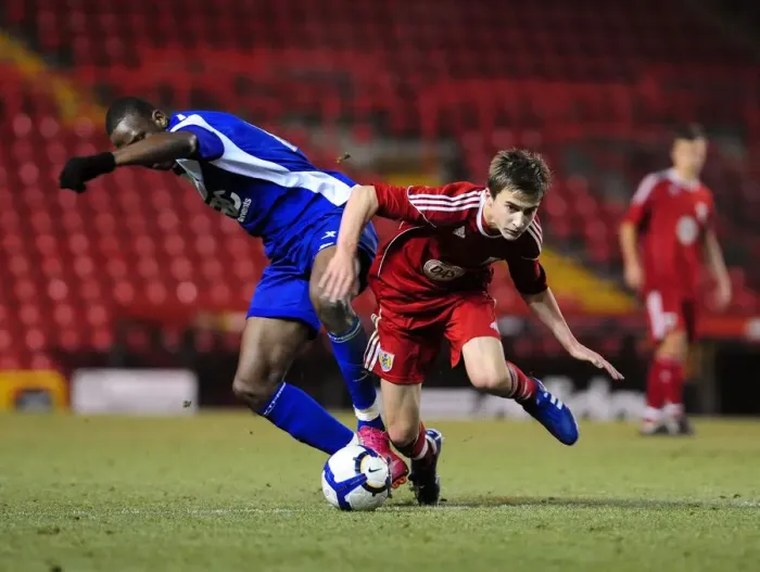 Framed Print : A Glimpse into the Future: U18 Clash - Bristol City vs Birmingham City (Season 10-11)