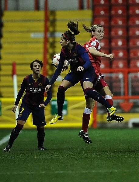 Grace McCatty vs. Alexia Putellas: A Battle for the High Ball in the Women's Champions League - Bristol Academy FC vs. FC Barcelona