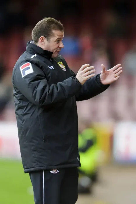 Framed Print : Graham Westley Gestures during Bristol City vs Stevenage Match, Sky Bet League One, 2013 Framed Print : Graham Westley Gestures during Bristol City vs Stevenage Match, Sky Bet League One, 2013