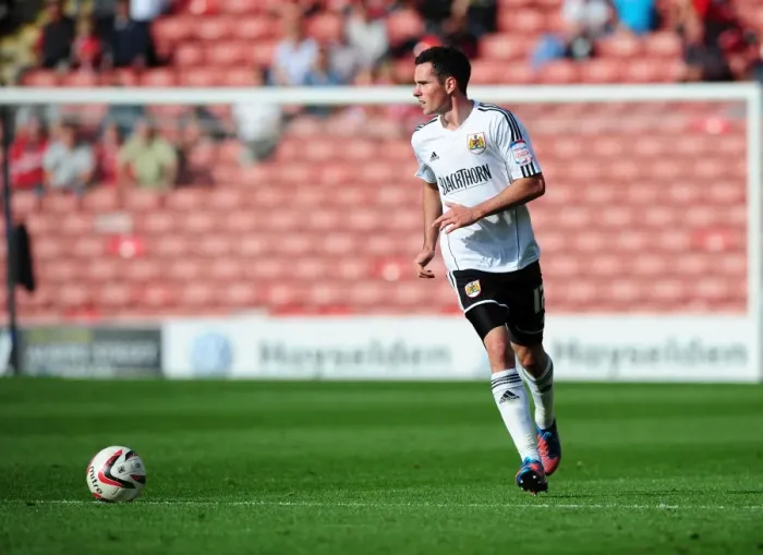 Framed Print : Greg Cunningham of Bristol City in Action against Barnsley at Oakwell Stadium, Championship Match, September 1, 2012 Framed Print : Greg Cunningham of Bristol City in Action against Barnsley at Oakwell Stadium, Championship Match, September 1, 2012