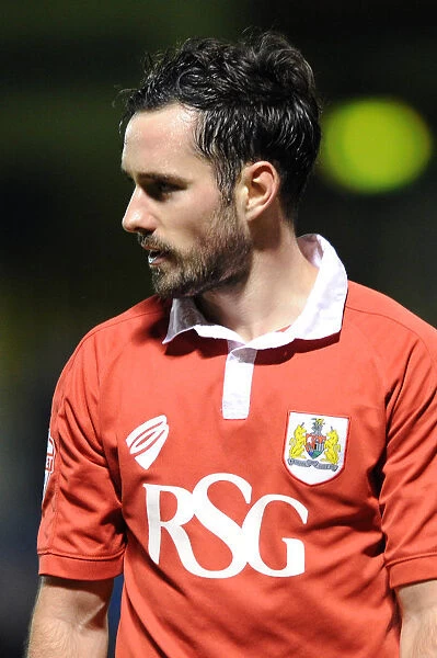 Greg Cunningham of Bristol City in Action at Gillingham's Priestfield Stadium, FA Cup Round One