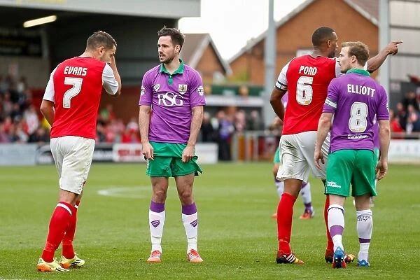 Greg Cunningham's Disappointing Free Kick: Fleetwood Town vs. Bristol City, 2014
