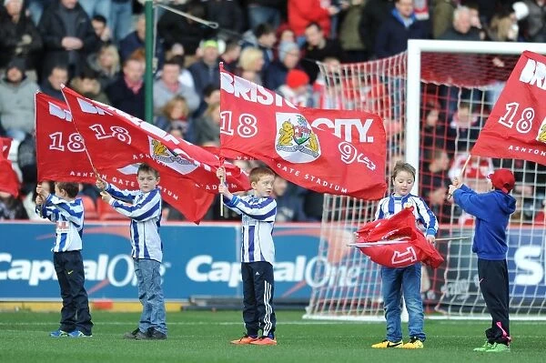 Guard of Honor: Bristol City vs. Notts County in Sky Bet League One at Ashton Gate, January 2015