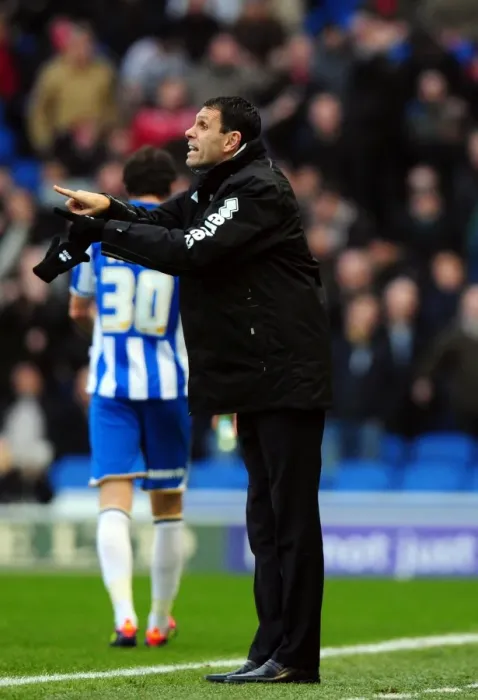 Framed Print : Gus Poyet vs. Bristol City: Championship Showdown at Brighton's American Express Community Stadium - 14 / 01 / 2012 Framed Print : Gus Poyet vs. Bristol City: Championship Showdown at Brighton's American Express Community Stadium - 14 / 01 / 2012