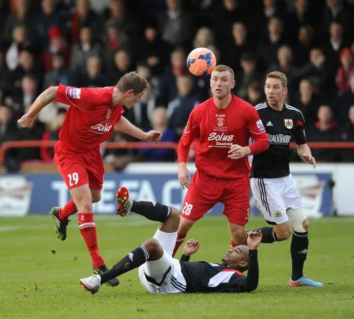 Framed Print : Head-to-Head: Tamworth vs. Bristol City FA Cup Clash Framed Print : Head-to-Head: Tamworth vs. Bristol City FA Cup Clash
