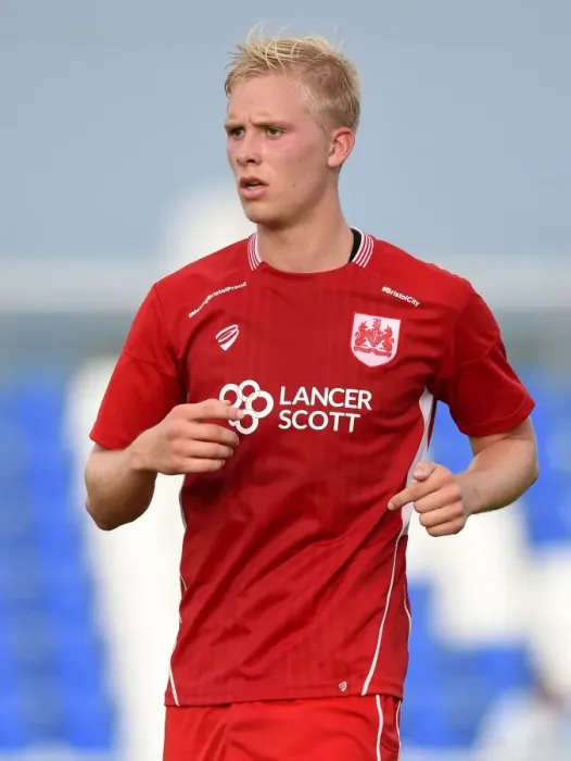 Framed Print : Hordur Magnusson of Bristol City in Action Against Granada, 2016: Pre-season Friendly at Pinatar Arena