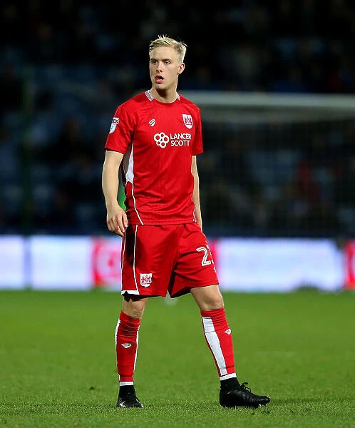 Hordur Magnusson of Bristol City in Action against Huddersfield Town, Sky Bet Championship (December 2016)