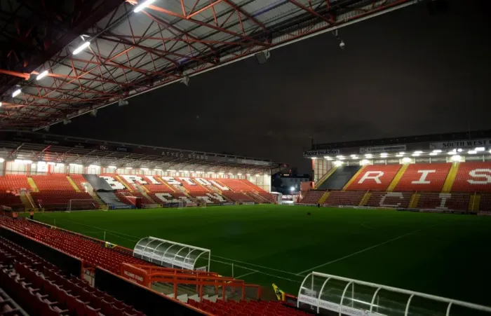 Framed Print : Inside Ashton Gate: Bristol City vs AFC Wimbledon, Johnstone's Paint Trophy Match Framed Print : Inside Ashton Gate: Bristol City vs AFC Wimbledon, Johnstone's Paint Trophy Match