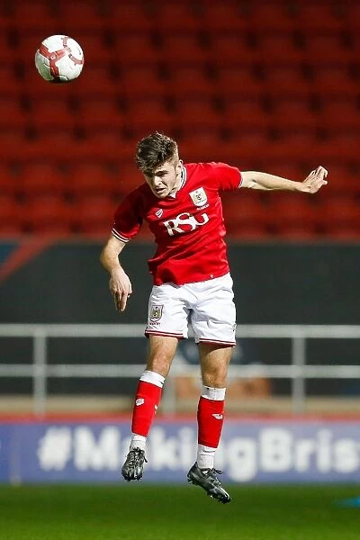 Intense Action: Bristol City U18 vs Cardiff City U18 - FA Youth Cup Third Round - Charlie Harris