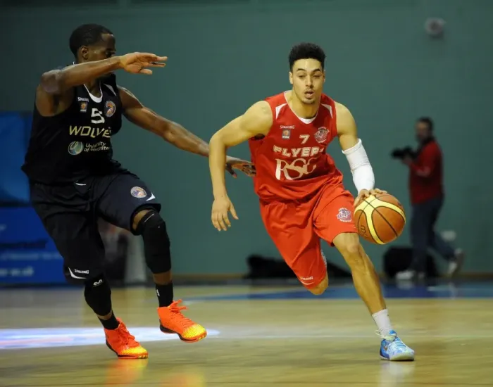 Framed Print : Intense Action: Worcester Wolves vs. Bristol Flyers in British Basketball League Cup Framed Print : Intense Action: Worcester Wolves vs. Bristol Flyers in British Basketball League Cup