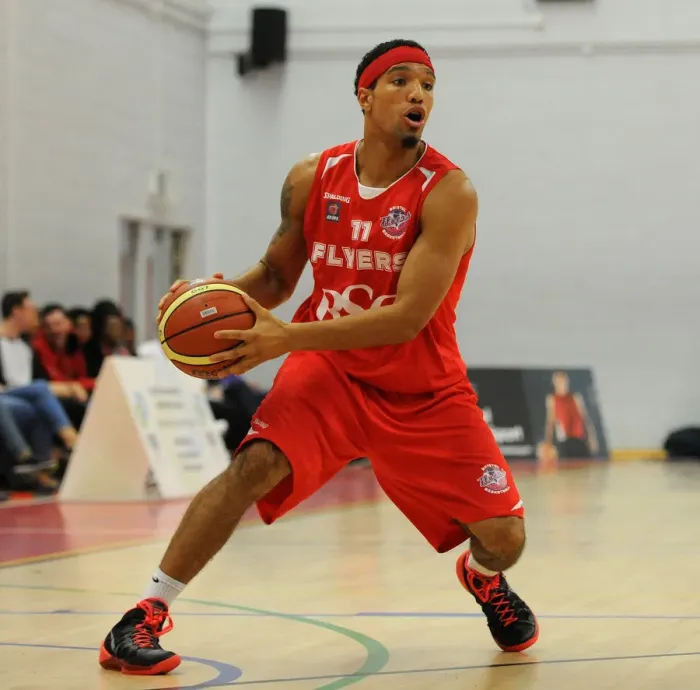 Framed Print : Intense Basketball Clash: Bristol Flyers vs. Durham Wildcats at SGS Wise Campus Framed Print : Intense Basketball Clash: Bristol Flyers vs. Durham Wildcats at SGS Wise Campus