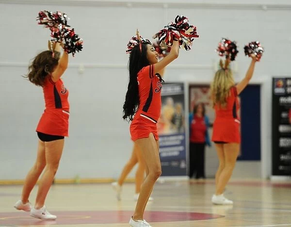 Intense Basketball Clash: Bristol Flyers vs Manchester Giants at SGS Wise Campus (December 2014)