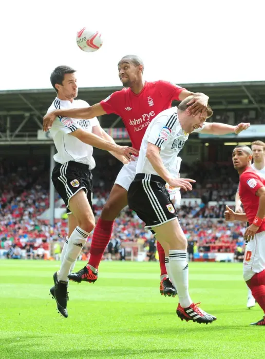 Framed Print : Intense Battle for the High Ball: Dexter Blackstock vs. Cole Skuse and Mark Wilson (Nottingham Forest vs. Bristol City, Championship 2012) Framed Print : Intense Battle for the High Ball: Dexter Blackstock vs. Cole Skuse and Mark Wilson (Nottingham Forest vs. Bristol City, Championship 2012)