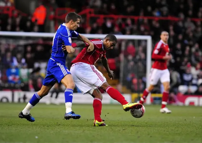 Framed Print : Intense Championship Showdown: Elliott vs O'Neil - Marvin Elliott of Bristol City and Gary O'Neil of Middlesbrough Battle for Supremacy (Bristol City vs Middlesbrough, 15 / 01 / 2011) Framed Print : Intense Championship Showdown: Elliott vs O'Neil - Marvin Elliott of Bristol City and Gary O'Neil of Middlesbrough Battle for Supremacy (Bristol City vs Middlesbrough, 15 / 01 / 2011)
