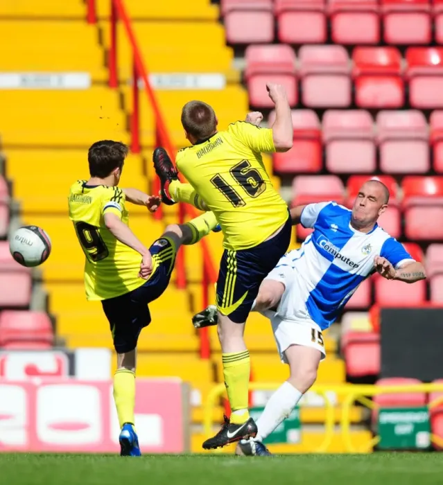 Framed Print : The Intense Derby Showdown: Bristol City vs. Bristol Rovers - Season 11-12