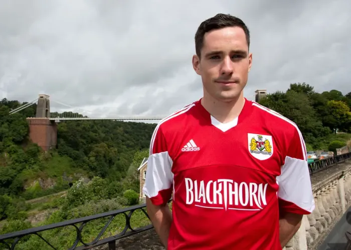 Framed Print : Intense Focus: Portrait of Greg Cunningham, Bristol City Football Player Framed Print : Intense Focus: Portrait of Greg Cunningham, Bristol City Football Player