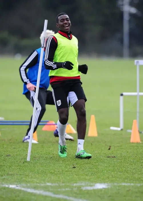 Framed Print : Intense Focus: Yannick Bolasie's Training Regime at Bristol City Football Club Framed Print : Intense Focus: Yannick Bolasie's Training Regime at Bristol City Football Club