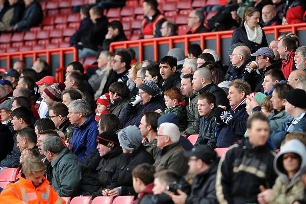 Intense Football Atmosphere: Bristol City vs Gillingham, Sky Bet League One