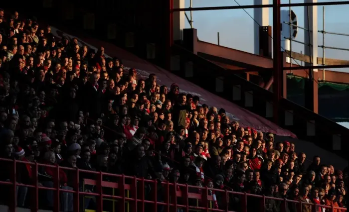 Framed Print : Intense Football Rivalry: Bristol City vs Fleetwood Town at Ashton Gate (2015)
