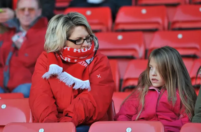 Framed Print : Intense Football Rivalry: A Sea of Passionate Bristol City Fans Framed Print : Intense Football Rivalry: A Sea of Passionate Bristol City Fans