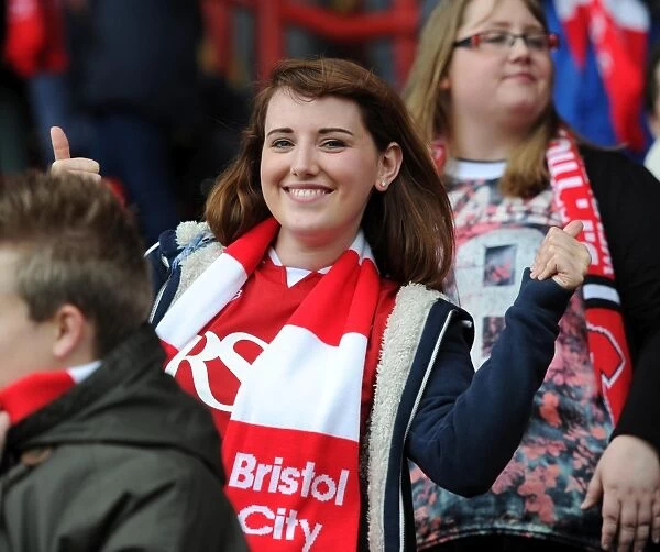Intense Moment at Ashton Gate: Sky Bet League One Showdown between Bristol City and Walsall (May 3, 2015)