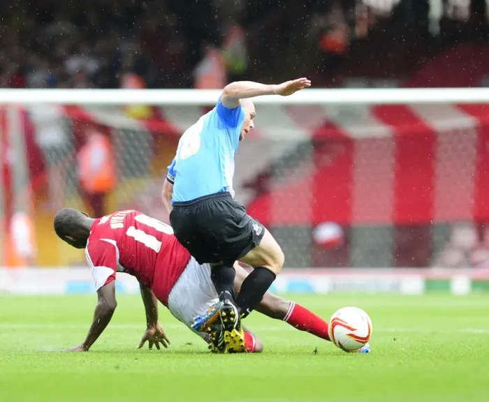Framed Print : Intense Moment: Jordan Wynter Fouls Gary Jones in Sky Bet League One Clash between Bristol City and Bradford City Framed Print : Intense Moment: Jordan Wynter Fouls Gary Jones in Sky Bet League One Clash between Bristol City and Bradford City