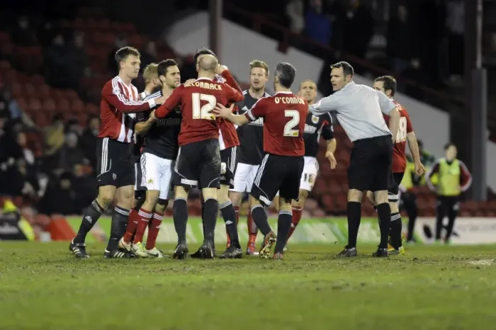 Framed Print : Intense Rivalry: Brentford vs. Bristol City Football Showdown Framed Print : Intense Rivalry: Brentford vs. Bristol City Football Showdown