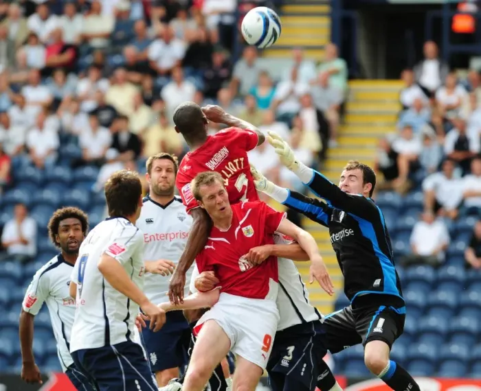 Framed Print : The Intense Rivalry: Bristol City vs. Preston North End (Season 09-10) - A Football Battle Framed Print : The Intense Rivalry: Bristol City vs. Preston North End (Season 09-10) - A Football Battle