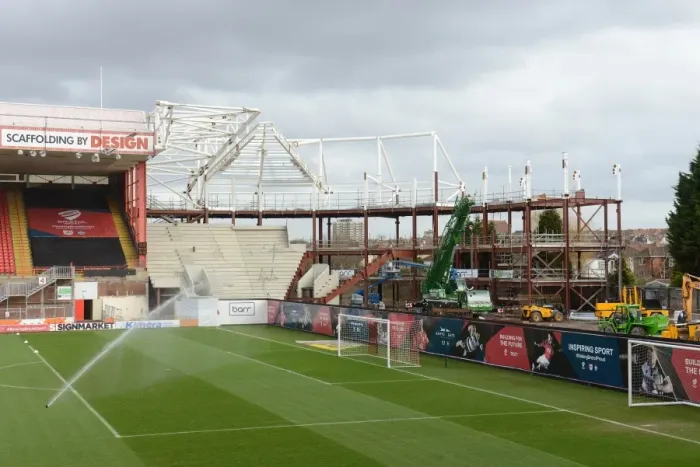 Framed Print : Intense Rivalry: Bristol City vs Rochdale, Sky Bet League One (February 2015)