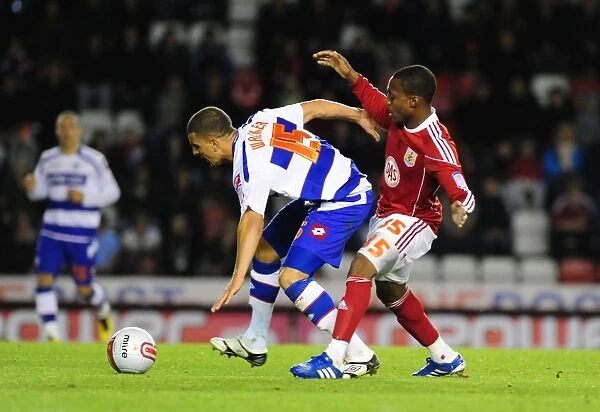 Intense Rivalry: The Clash Between Danny Rose and Kyle Walker in the Championship Showdown between Bristol City and QPR (October 2010)