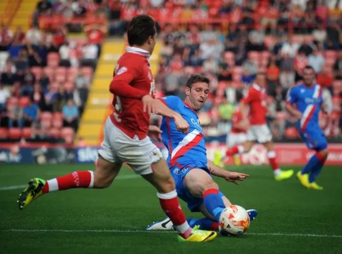 Framed Print : Intense Rivalry: A Clash Between Luke Freeman and Jamie McCombe in Bristol City vs. Doncaster Rovers Football Match Framed Print : Intense Rivalry: A Clash Between Luke Freeman and Jamie McCombe in Bristol City vs. Doncaster Rovers Football Match
