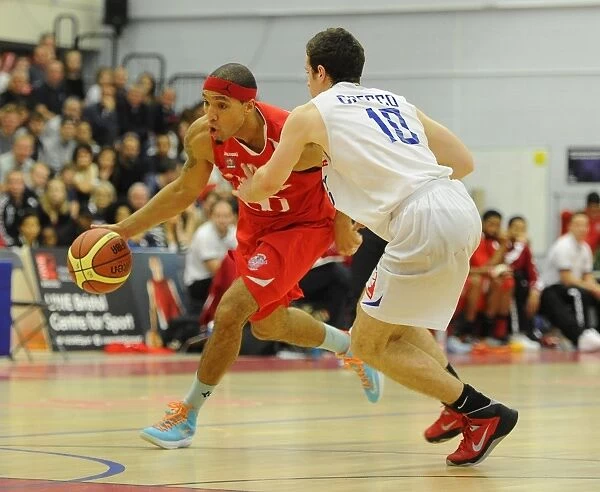 Intense Rivalry on the Court: Flyers vs. United at SGS Wise Campus - British Basketball League