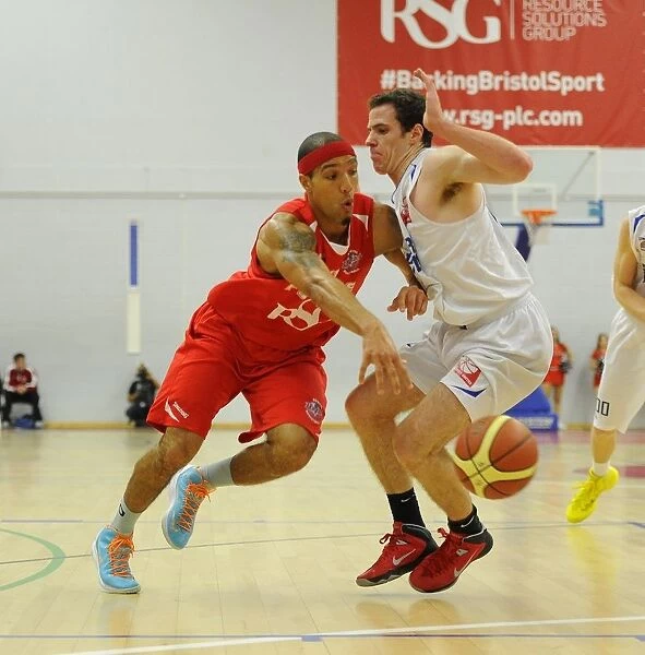 Intense Rivalry: Flyers vs. United in British Basketball League at SGS Wise Campus (November 2014)