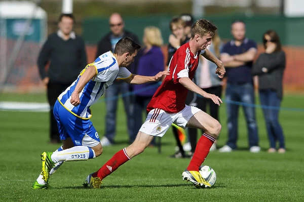 Intense Rivalry: Harry Paice vs Des Hutchinson - U18 Football Clash: Bristol City vs Brighton & Hove Albion