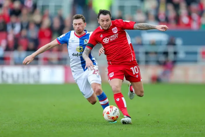 Framed Print : Intense Rivalry: Lee Tomlin vs. Corry Evans Clash at Ashton Gate Framed Print : Intense Rivalry: Lee Tomlin vs. Corry Evans Clash at Ashton Gate