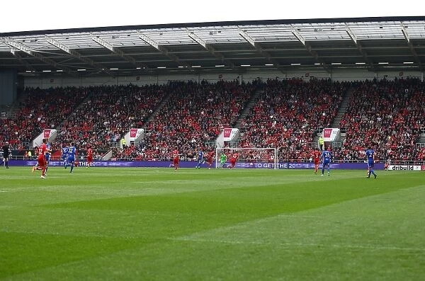 Intense Rivalry: Packed Stands at Ashton Gate - Bristol City vs Birmingham City, Sky Bet Championship