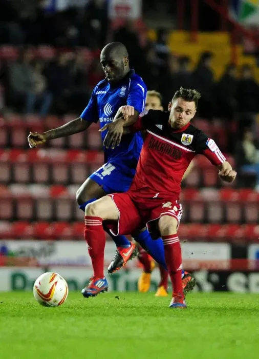 Framed Print : Intense Rivalry: Paul Anderson vs Morgaro Gomis - A Football Showdown at Ashton Gate (Bristol City vs Birmingham City) Framed Print : Intense Rivalry: Paul Anderson vs Morgaro Gomis - A Football Showdown at Ashton Gate (Bristol City vs Birmingham City)