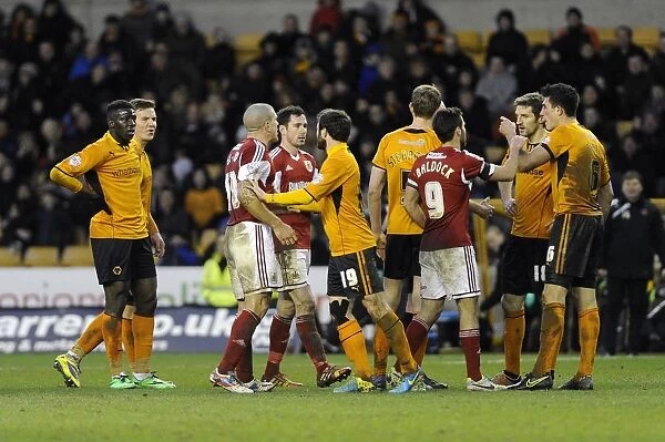 Intense Rivalry: Wolves vs. Bristol City - A Football Clash Marred by Arguments