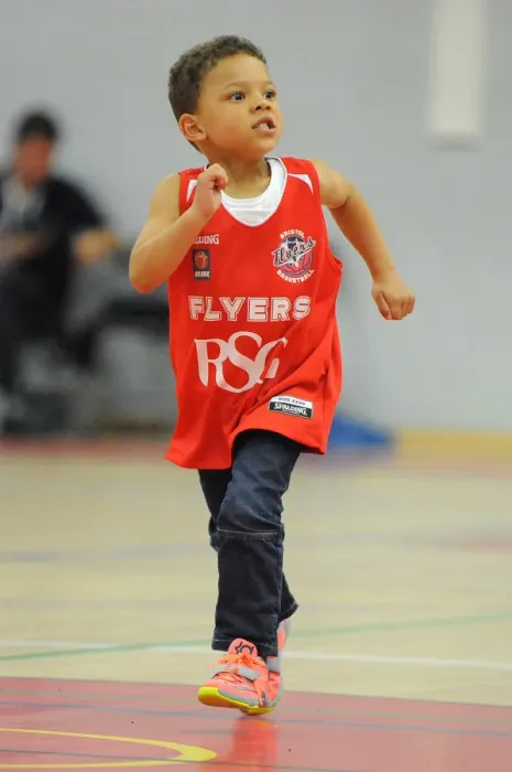 Framed Print : Intense Showdown: Bristol Flyers vs. Plymouth Raiders in British Basketball Cup