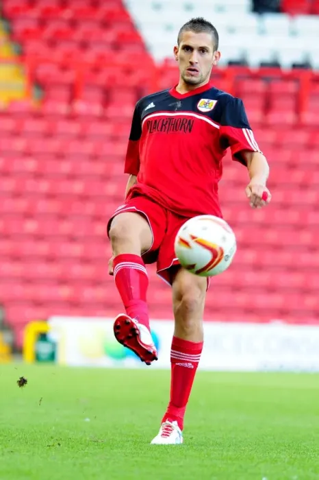 Framed Print : Ismael Bouzid in Action: U21 Clash between Bristol City and Colchester United at Ashton Gate, 2012 Framed Print : Ismael Bouzid in Action: U21 Clash between Bristol City and Colchester United at Ashton Gate, 2012