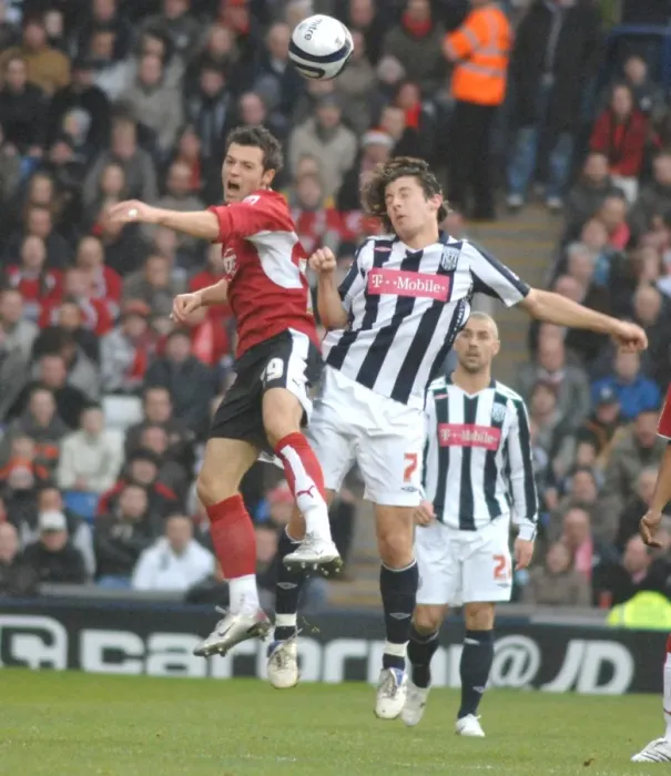 Framed Print : Ivan Sproule in Action: West Brom vs. Bristol City