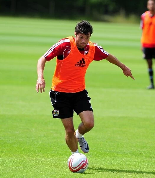 Ivan Sproule in Focus: Pre-Season Training with Bristol City FC