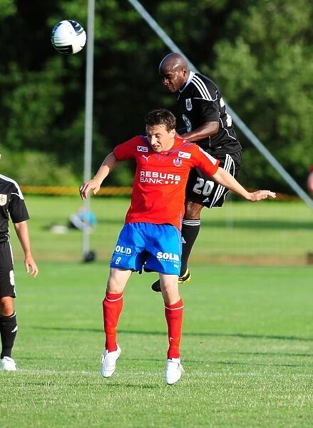 Jamal Campbell-Ryce in Action: Helsingborgs IF vs. Bristol City